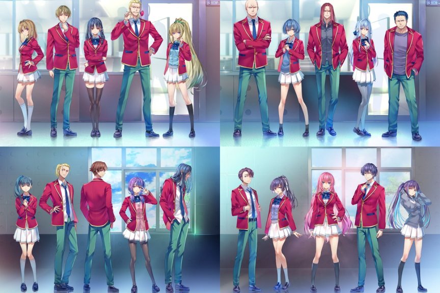 轻小说《欢迎來到实力至上主义的教室》释出『3 年级篇』主视觉图等资讯