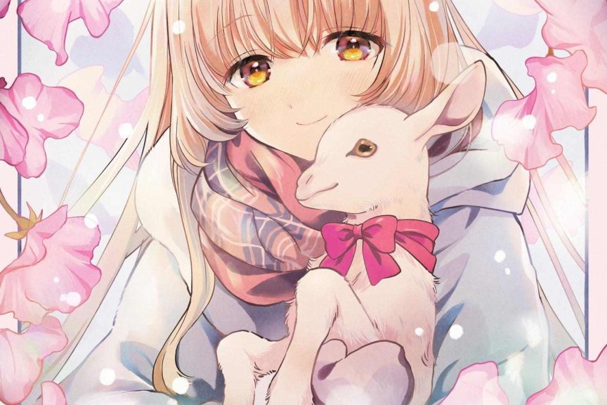 动画《关于我在无意间被隔壁的天使 第二季》摩羯座 x 真昼 视觉图