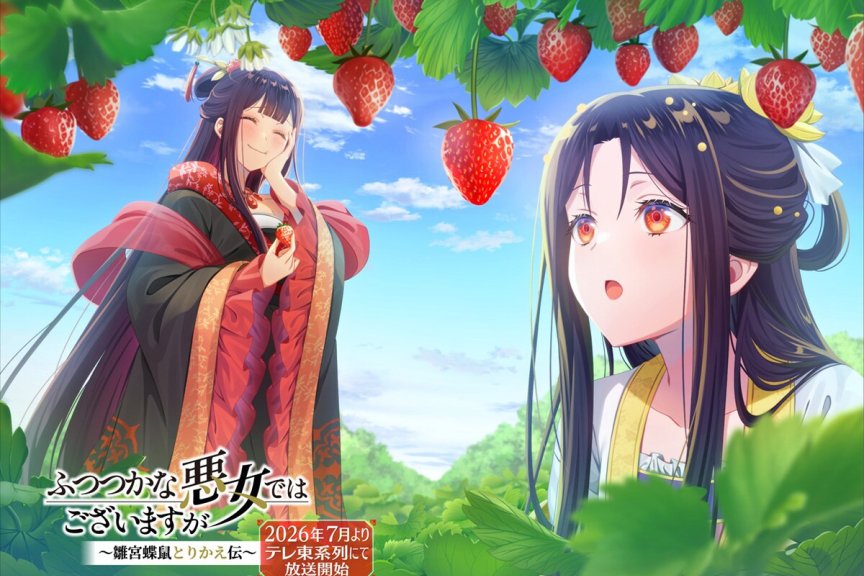 #虽然我是不完美恶女～雏宫蝶鼠替换传～#​#恶女不才，请多关照~雏宫蝶鼠换身传~#​新视觉图上线！